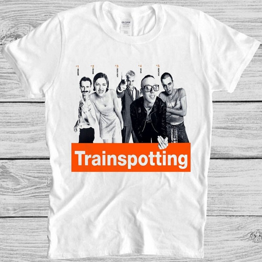 Trainspotting Film Cult 90s Retro Meme T-Shirt Cool Gift For Movie Fans